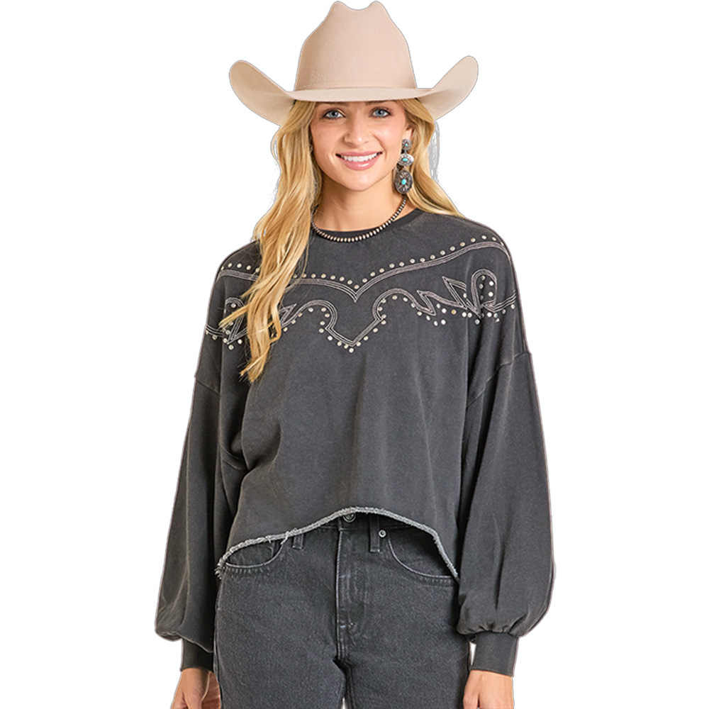 rockrollwomenssweatshirtblack1