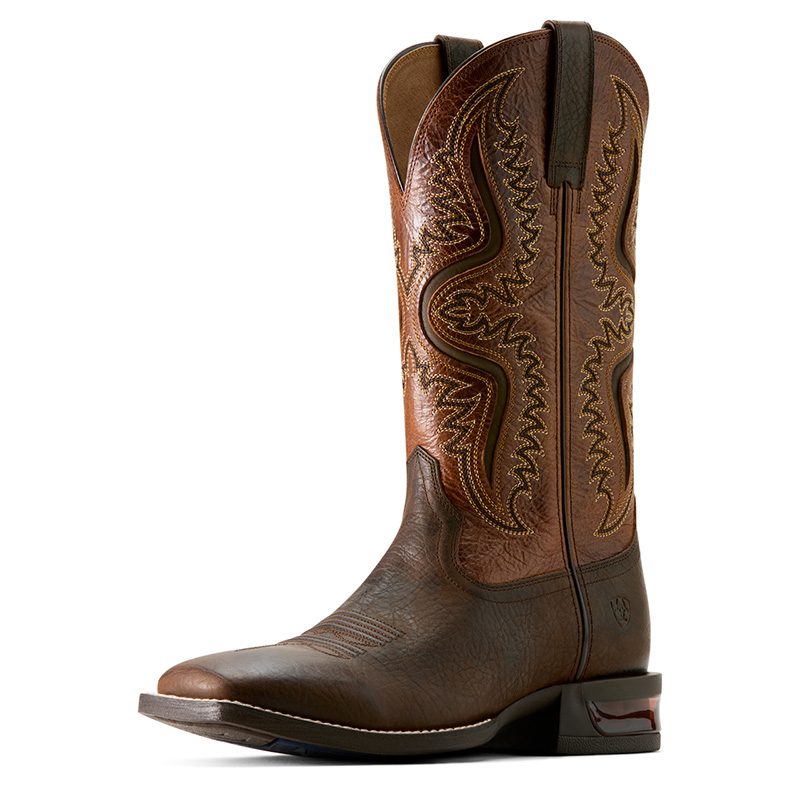 Men's Captivate Duratread Sole Square Toe Boot - Peanut Butter / Dark Brown