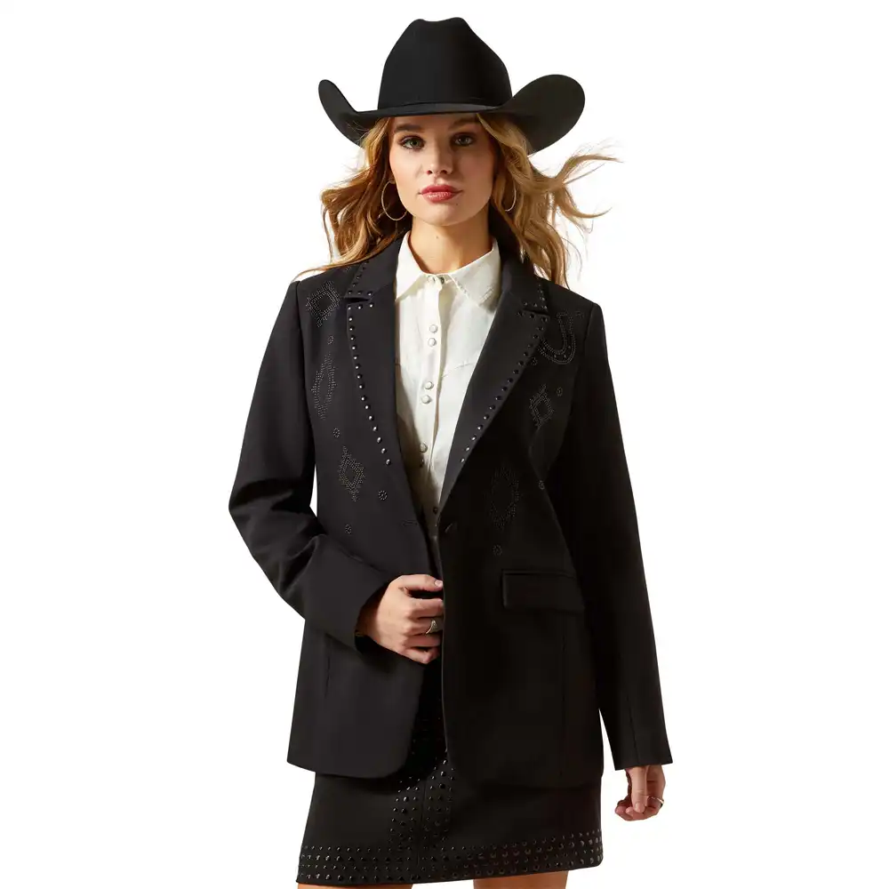ariat after party women's blazer in black