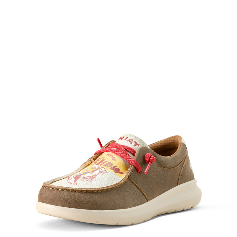 Ariat x Sendero Provisions Co. HILO Casual Shoe - Yeehaw Brown Bomber