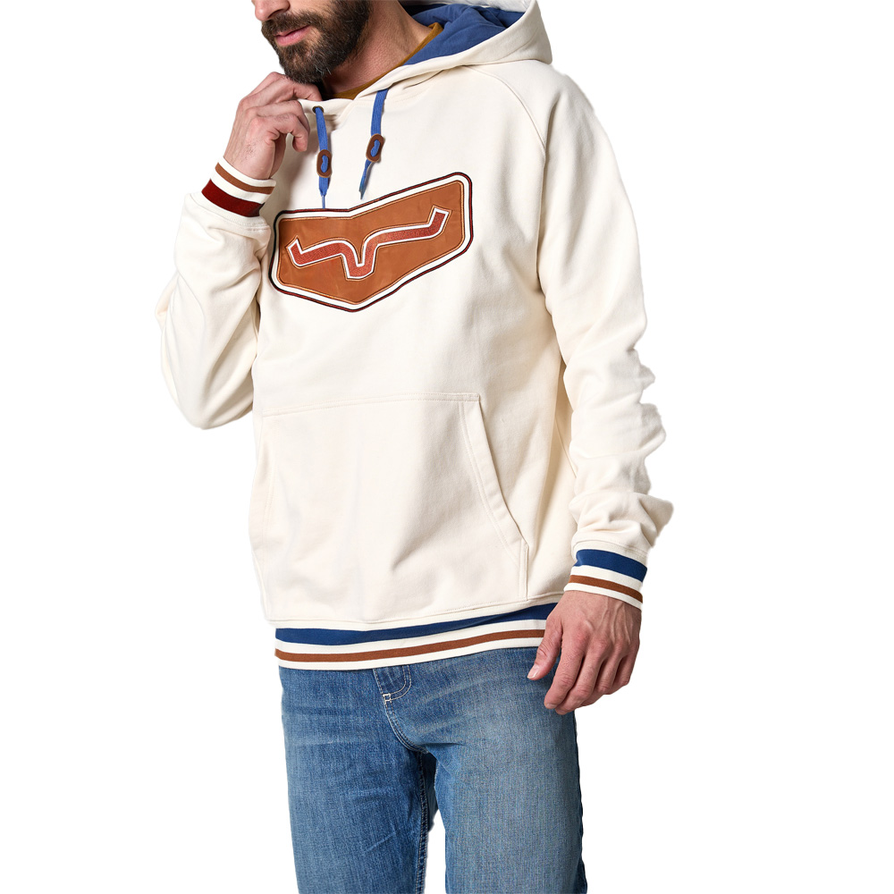 kimes ranch men's hooded pullover natural