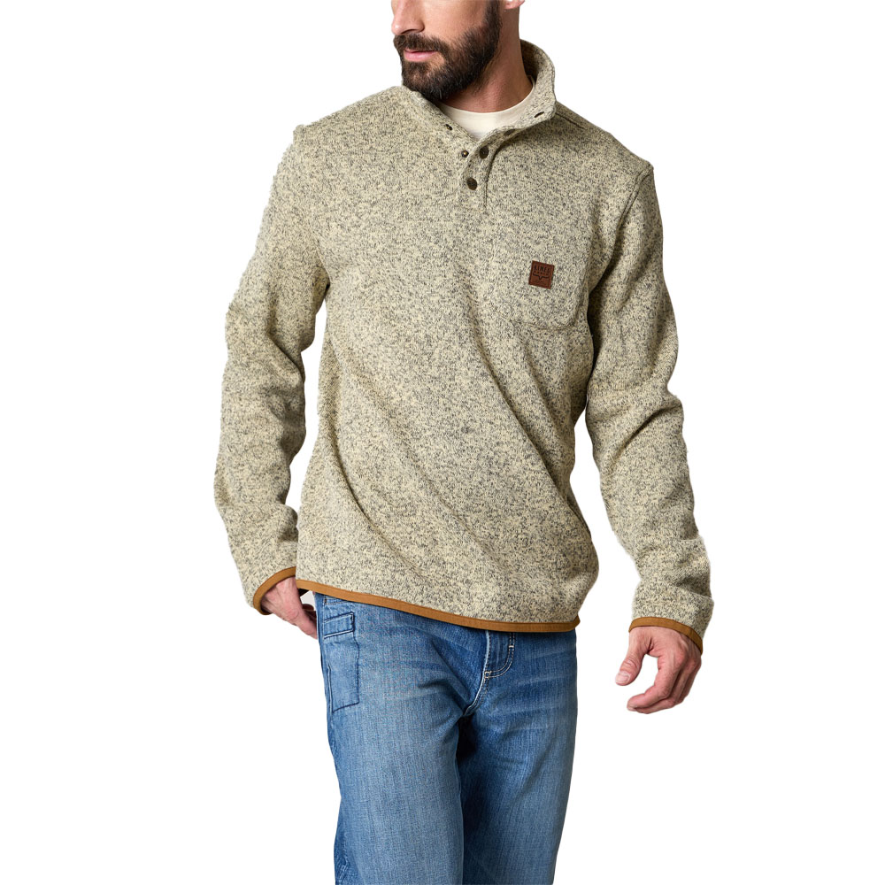 kimes ranch men's pullover natural