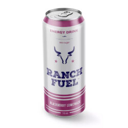 ranch fuel energy drink black berry lemonade front