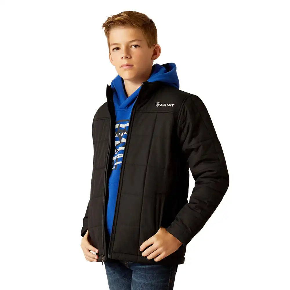 boy's crius jacket black