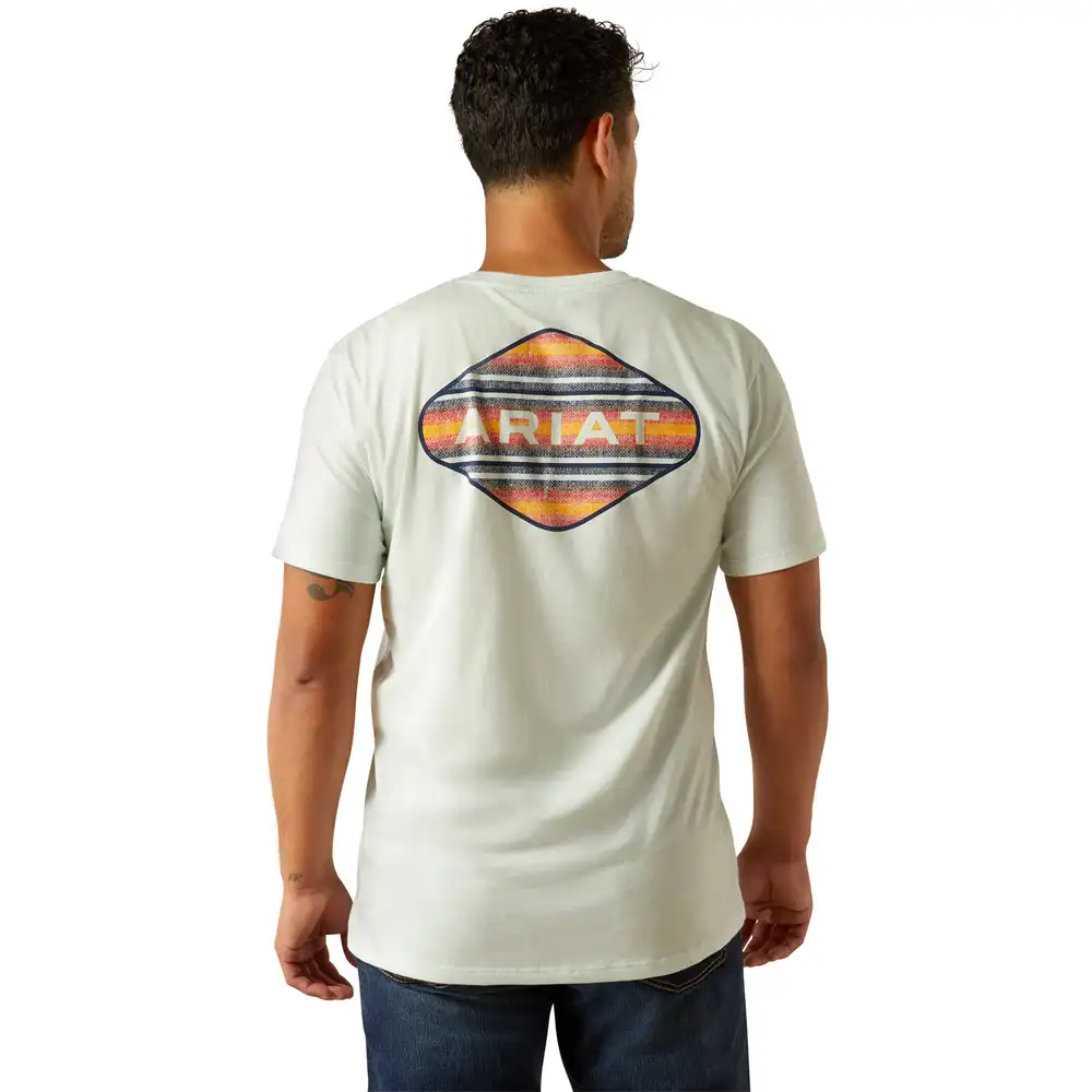 ariat men's brand tee shirt mint
