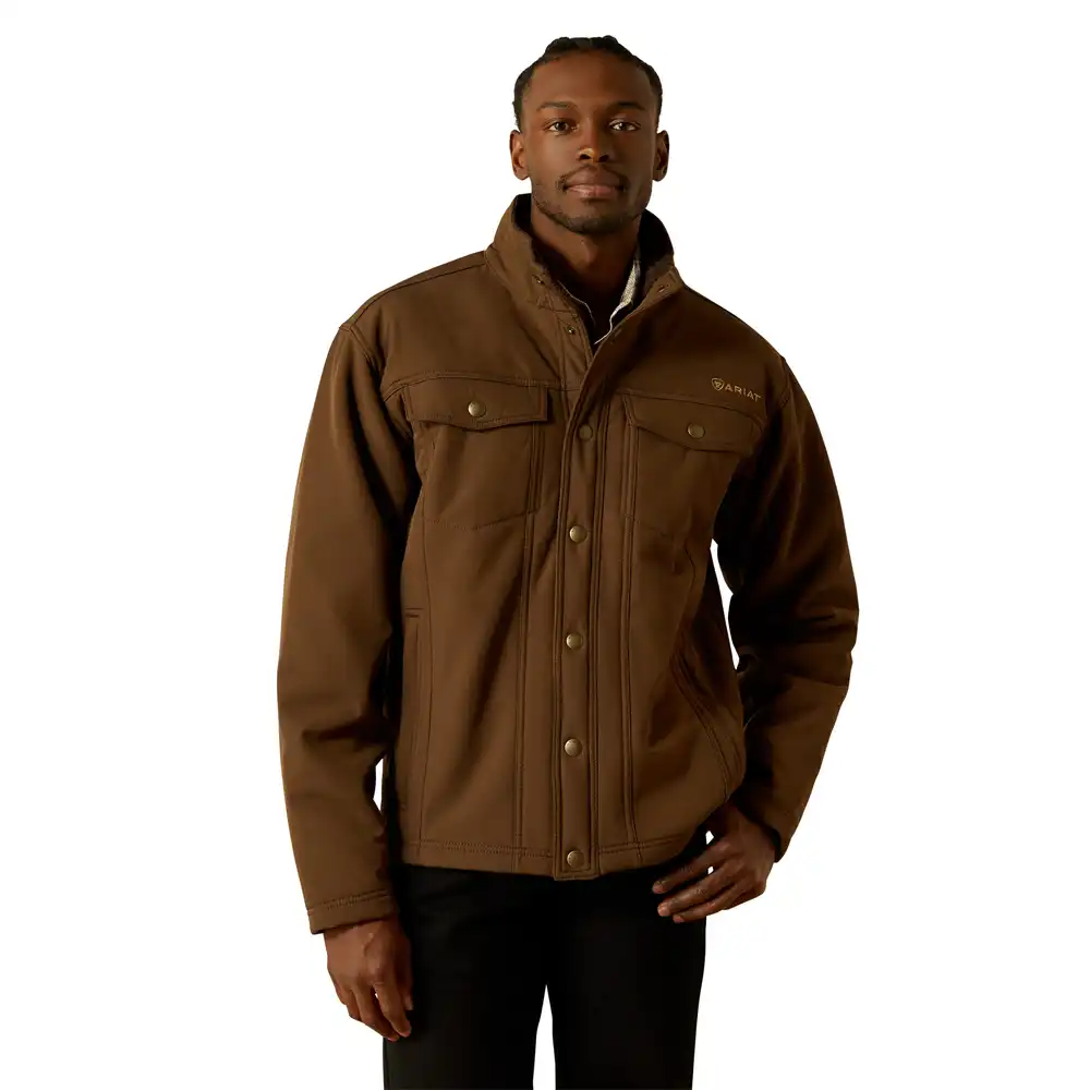 ariat men's jacket in brown