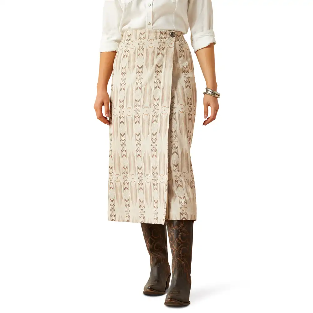 ariat women's skirt in beige