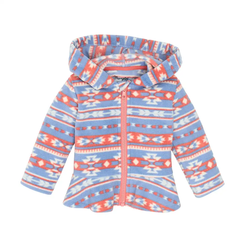 wrangler girl's sherpa lined coat