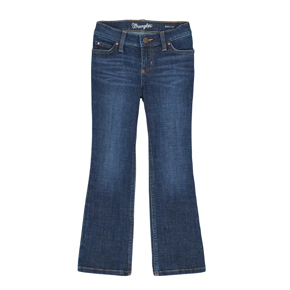 wrangler girl's bootcut jean