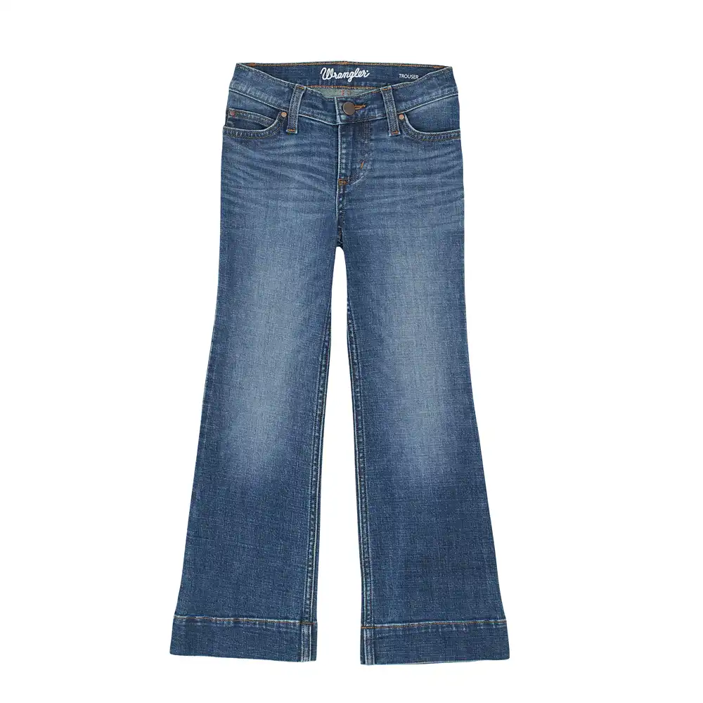 wrangler girl's trouser jeans