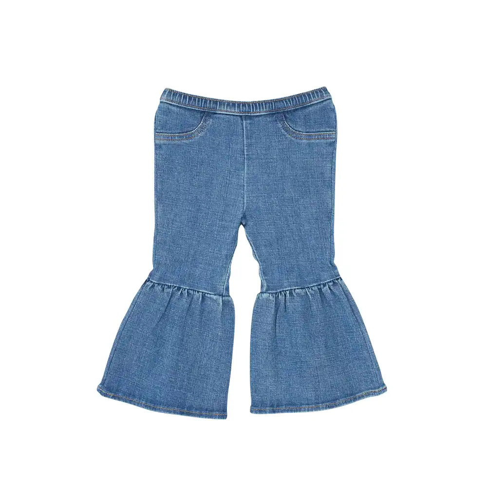 wrangler baby girl flare jeans
