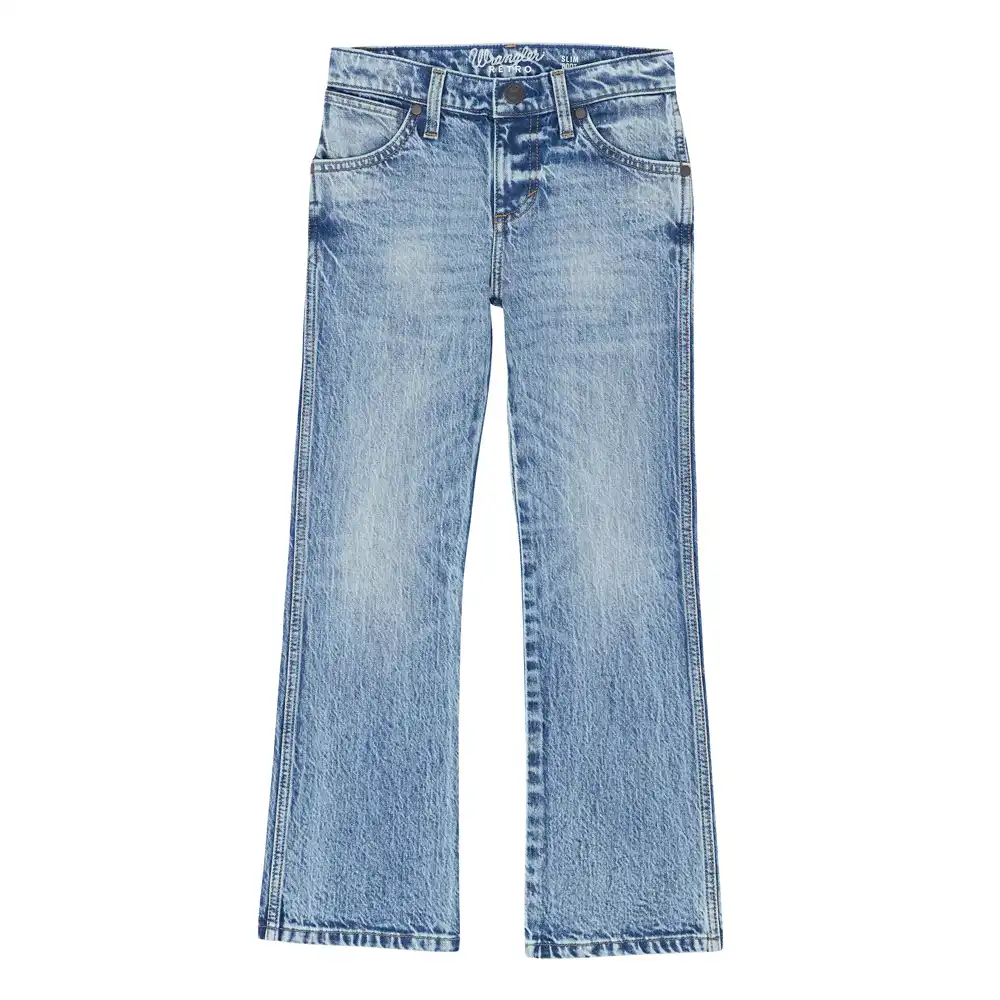 wrangler boy's boot cut jean