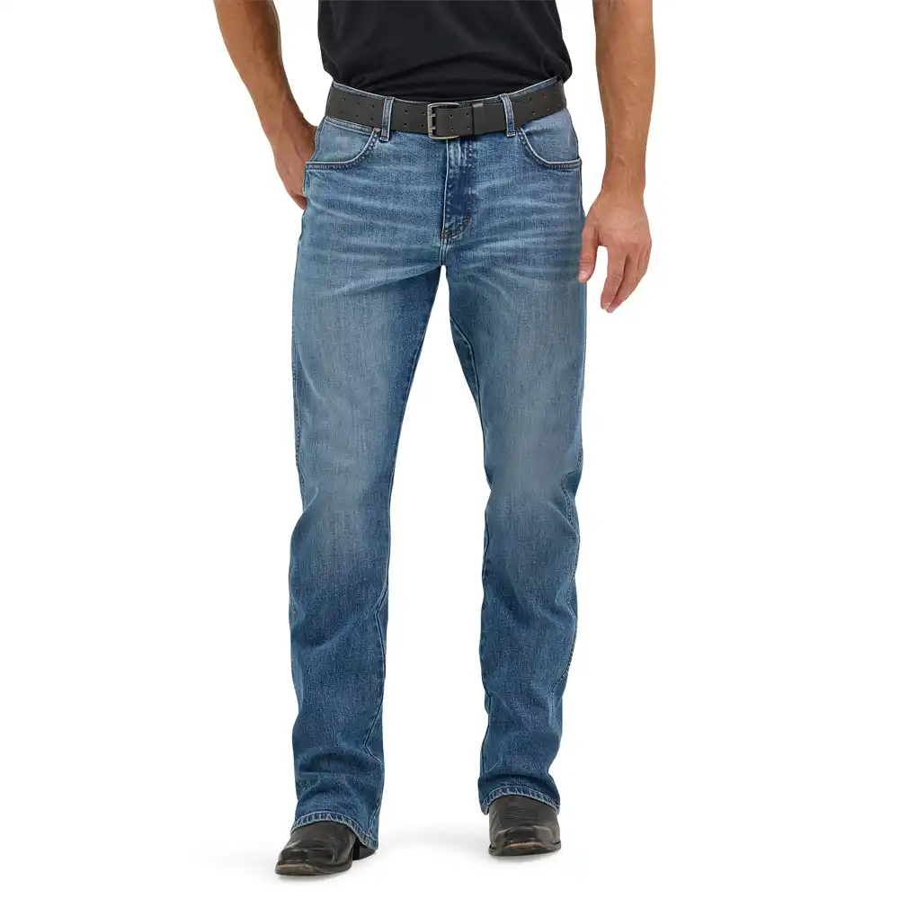 wrangler men's relaxed boot cut jeans