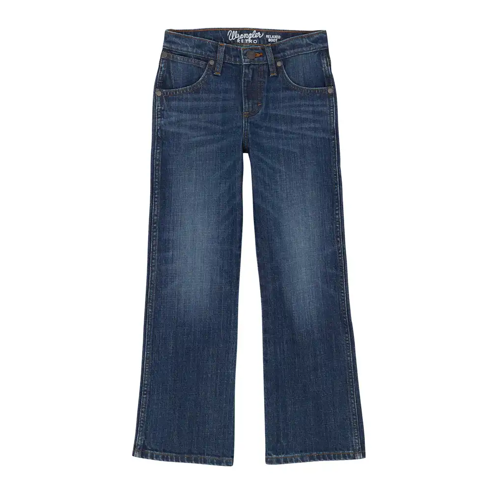wrangler boy's boot cut jeans