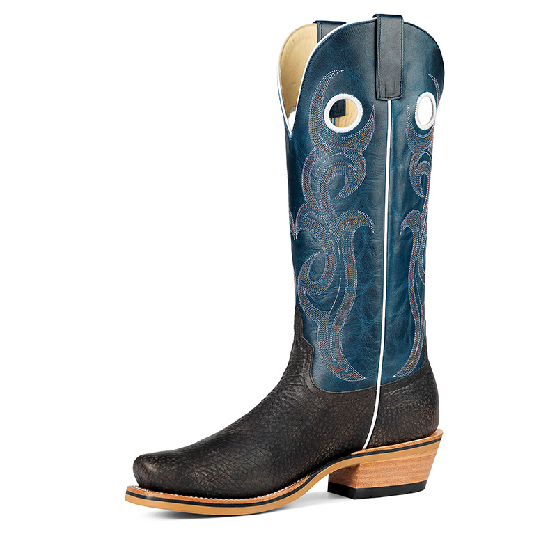 horse power boot black and navy