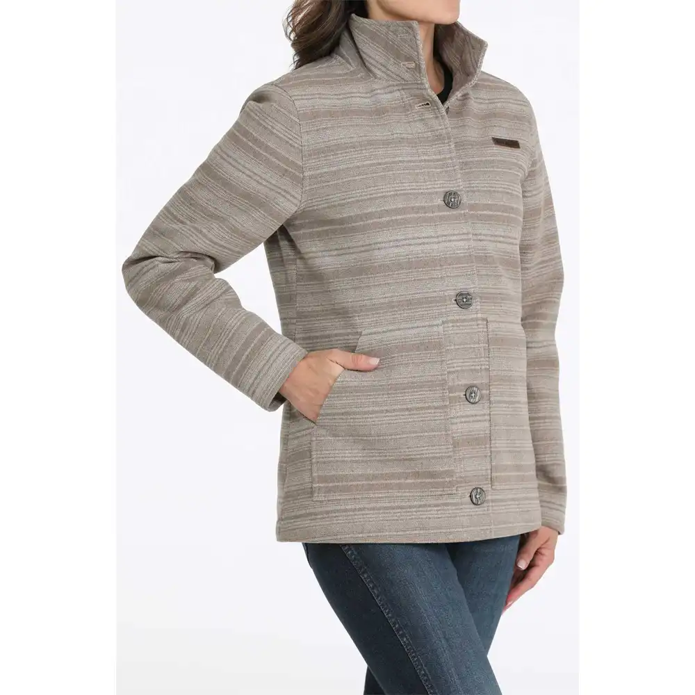 apparel women's wool jacket grey