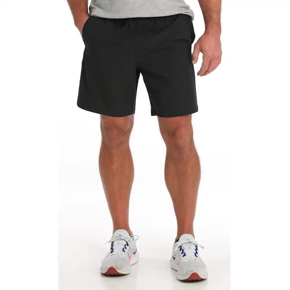 cinch men's shorts black