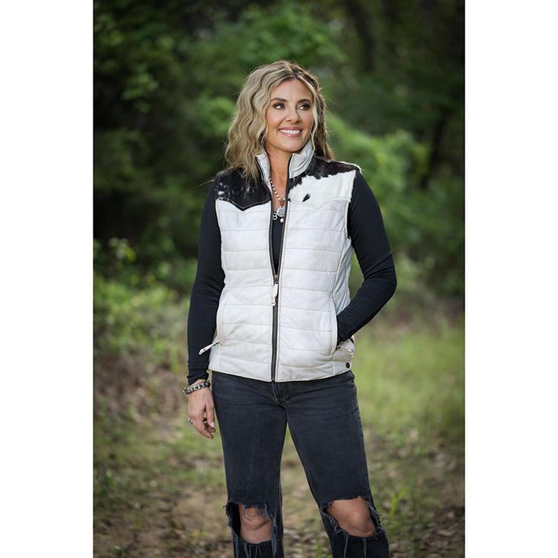 sts3893 Ladies Adalyn Cremello Vest