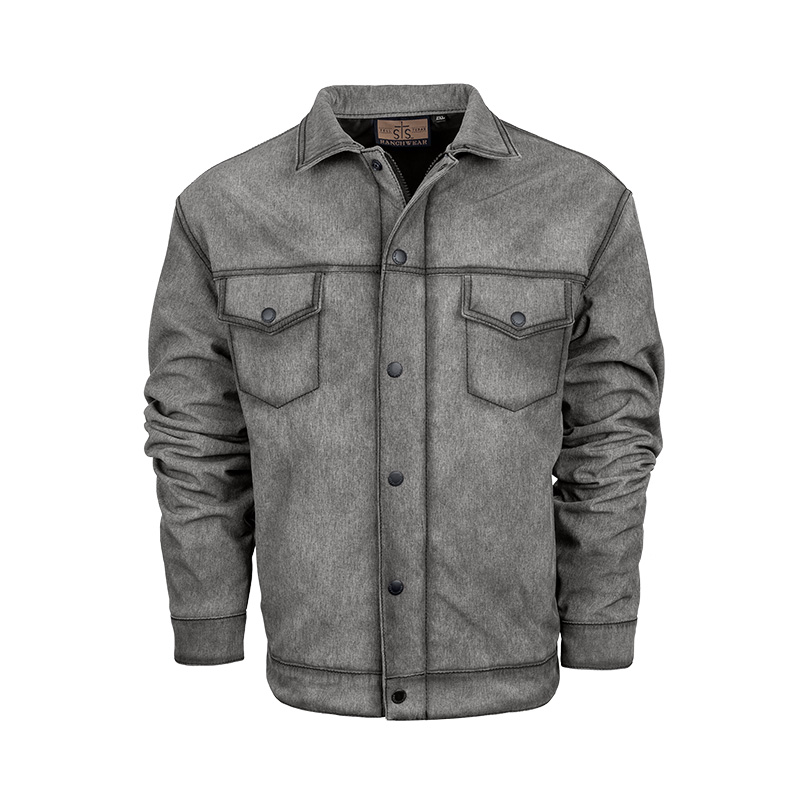 sts9361 Brumby Gray Jacket