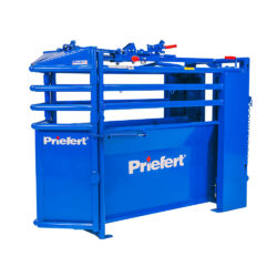 Priefert calf manual roping chute.