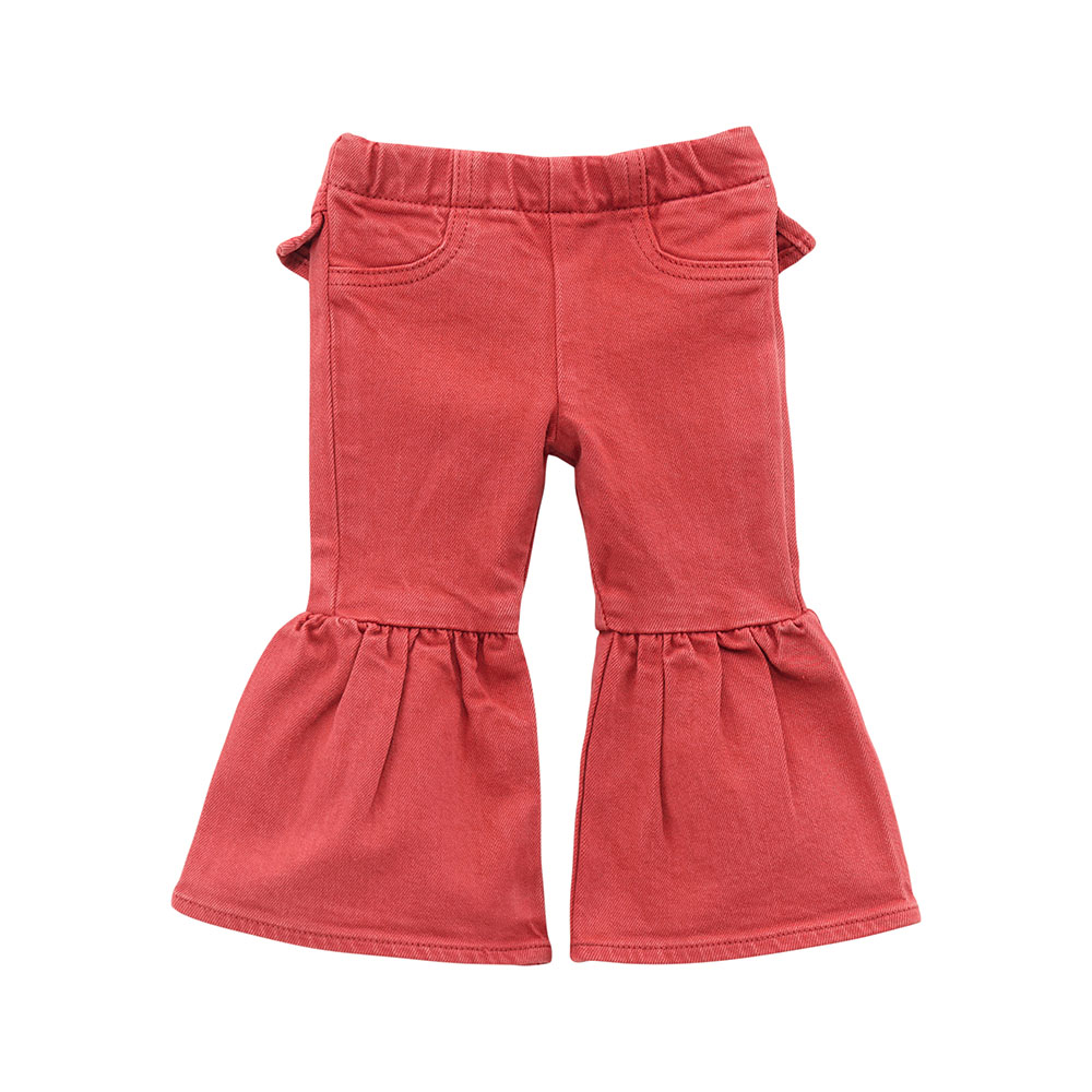 wrangler baby girl jean flared chili