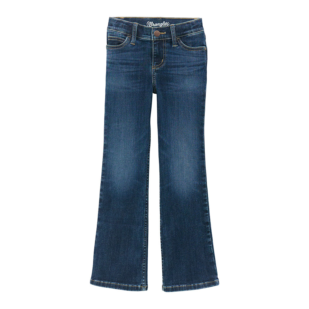 wrangler girl's western bootcut jean