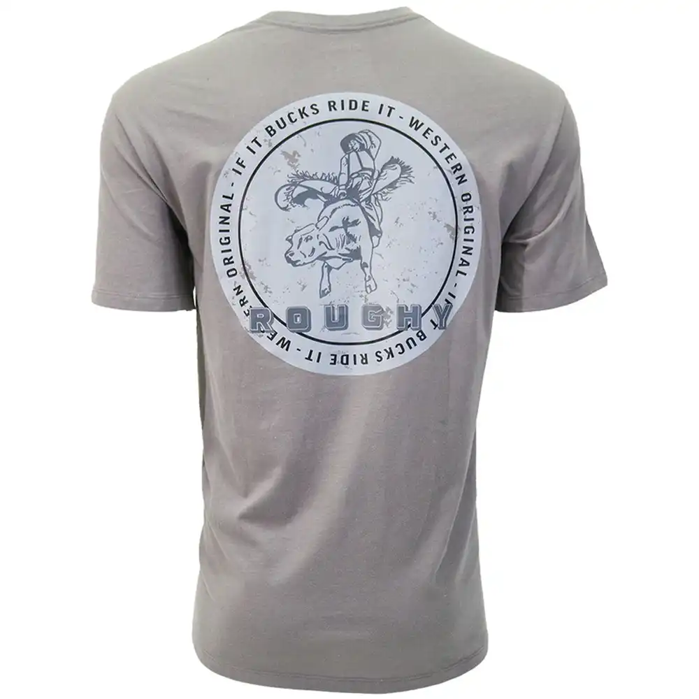 hooey men's tee shirt grey