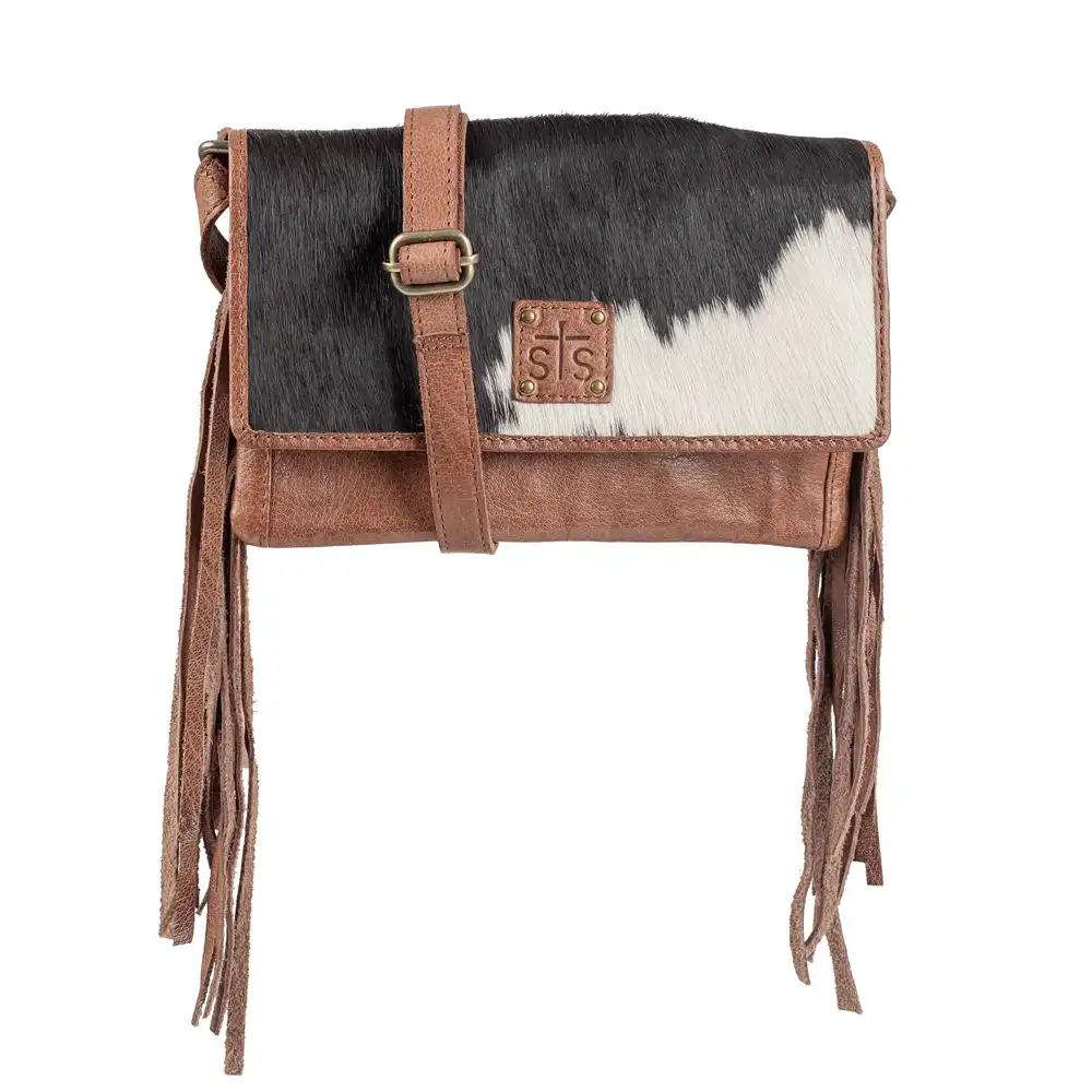 sts ranchwear cowhide crossbody bag