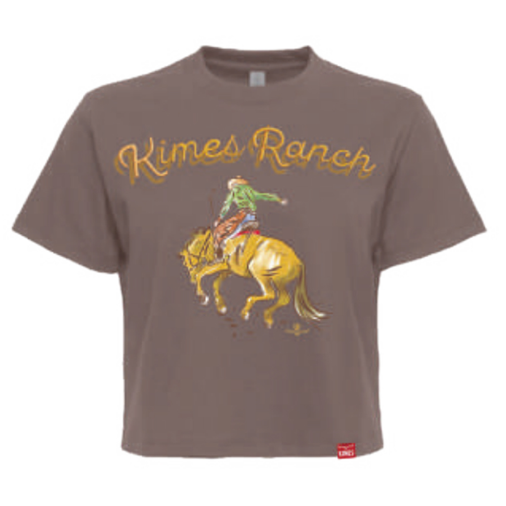 women's rodee-oh tee shirt brown