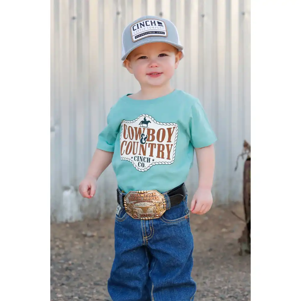 toddler graphic tee shirt in light blue