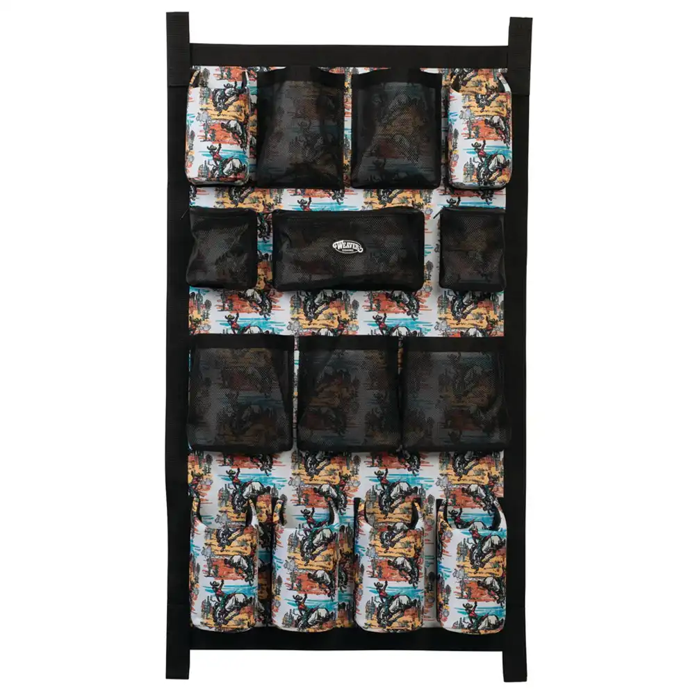 trailer grooming bag in bucking bronc