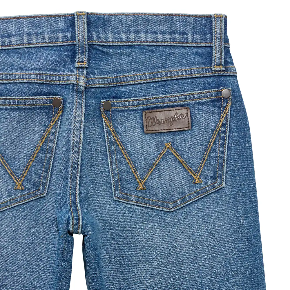 wrangler boy's boot jean
