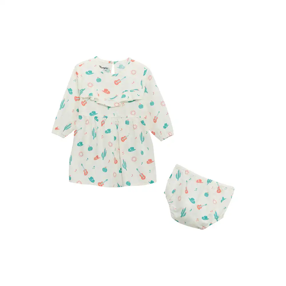 wrangler baby girl's dress
