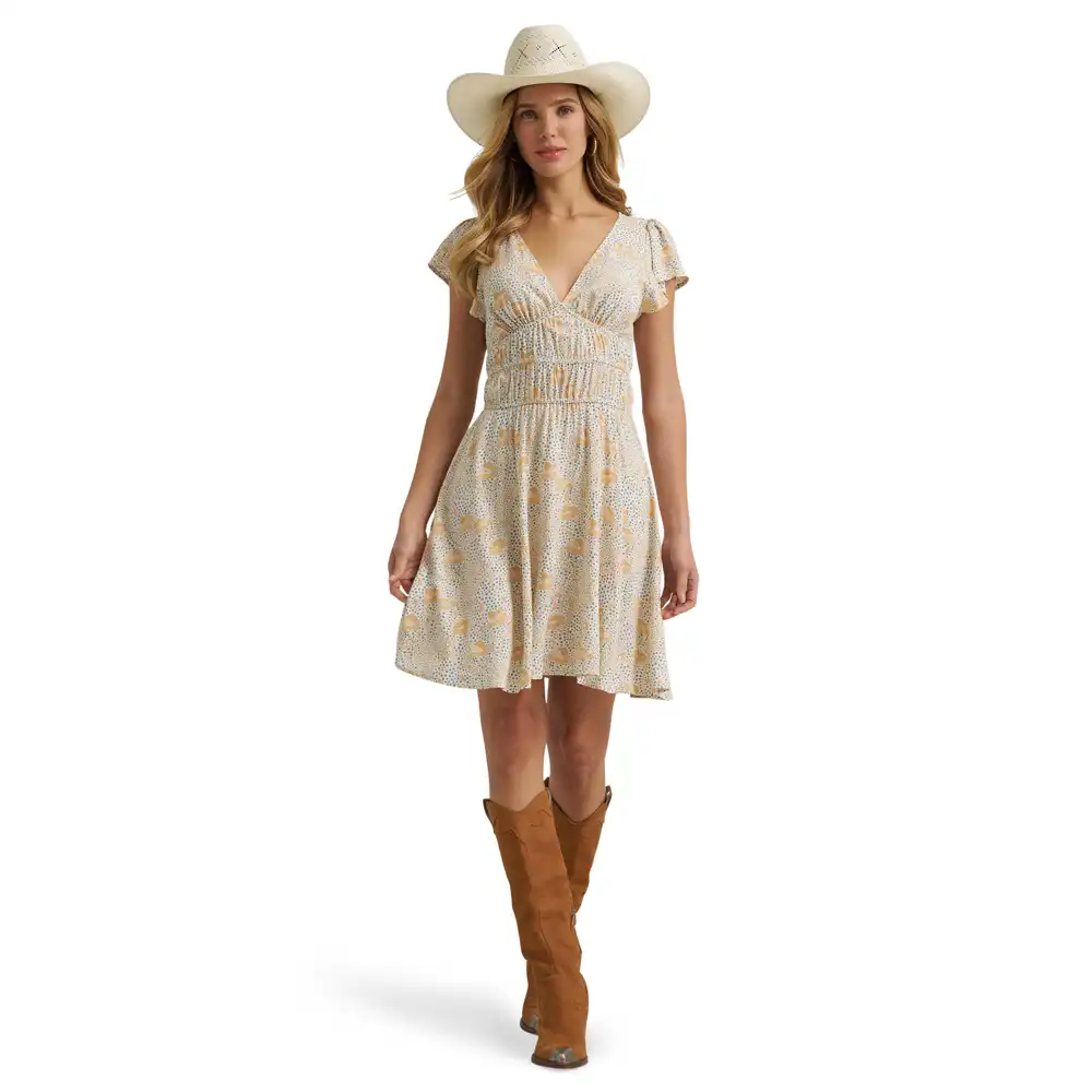 wrangler women's tiered dress