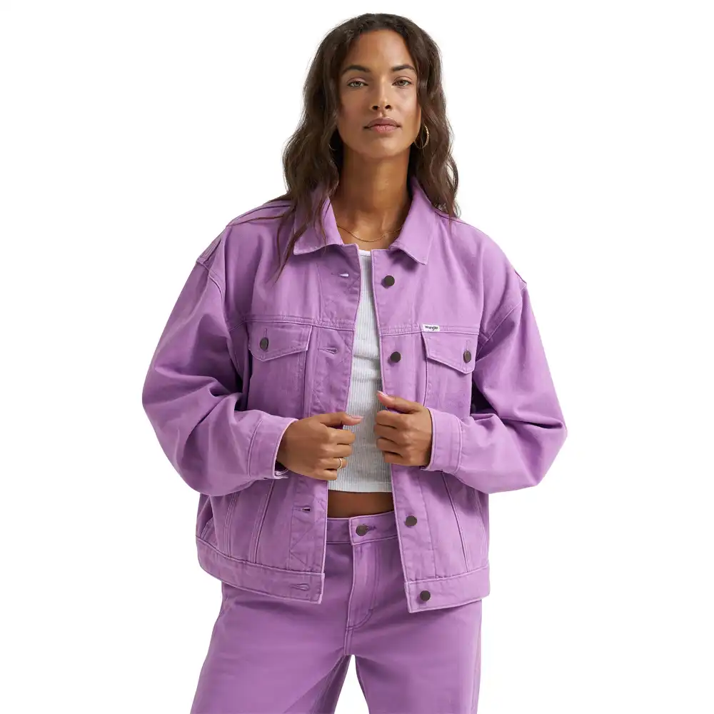 wrangler purple jacket