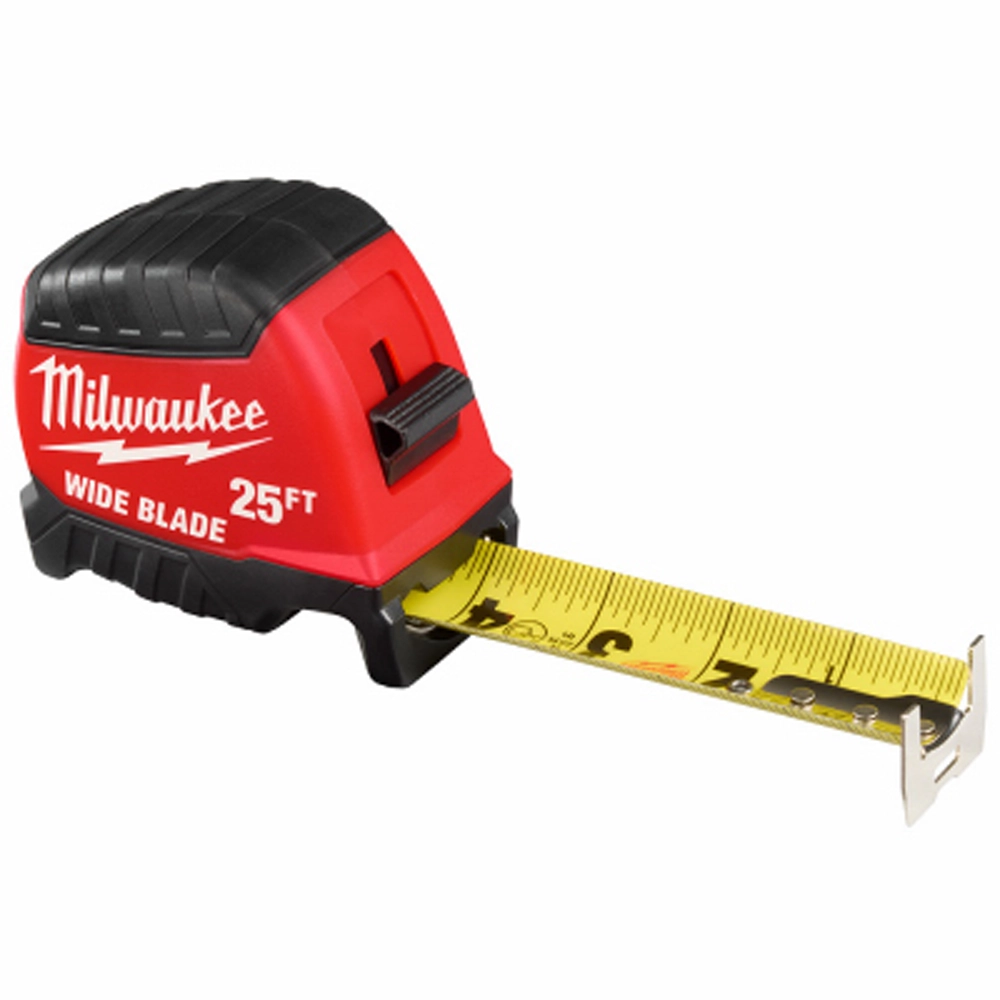 milwaukee wide blade tape measure 25ft