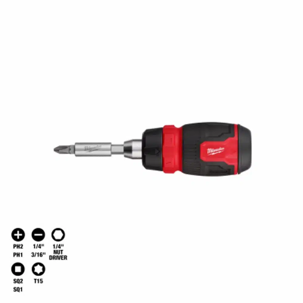 milwaukee 8 in 1 screwdriver compact