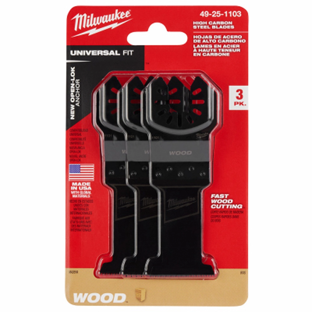 milwaukee oscillating mutli tool blades