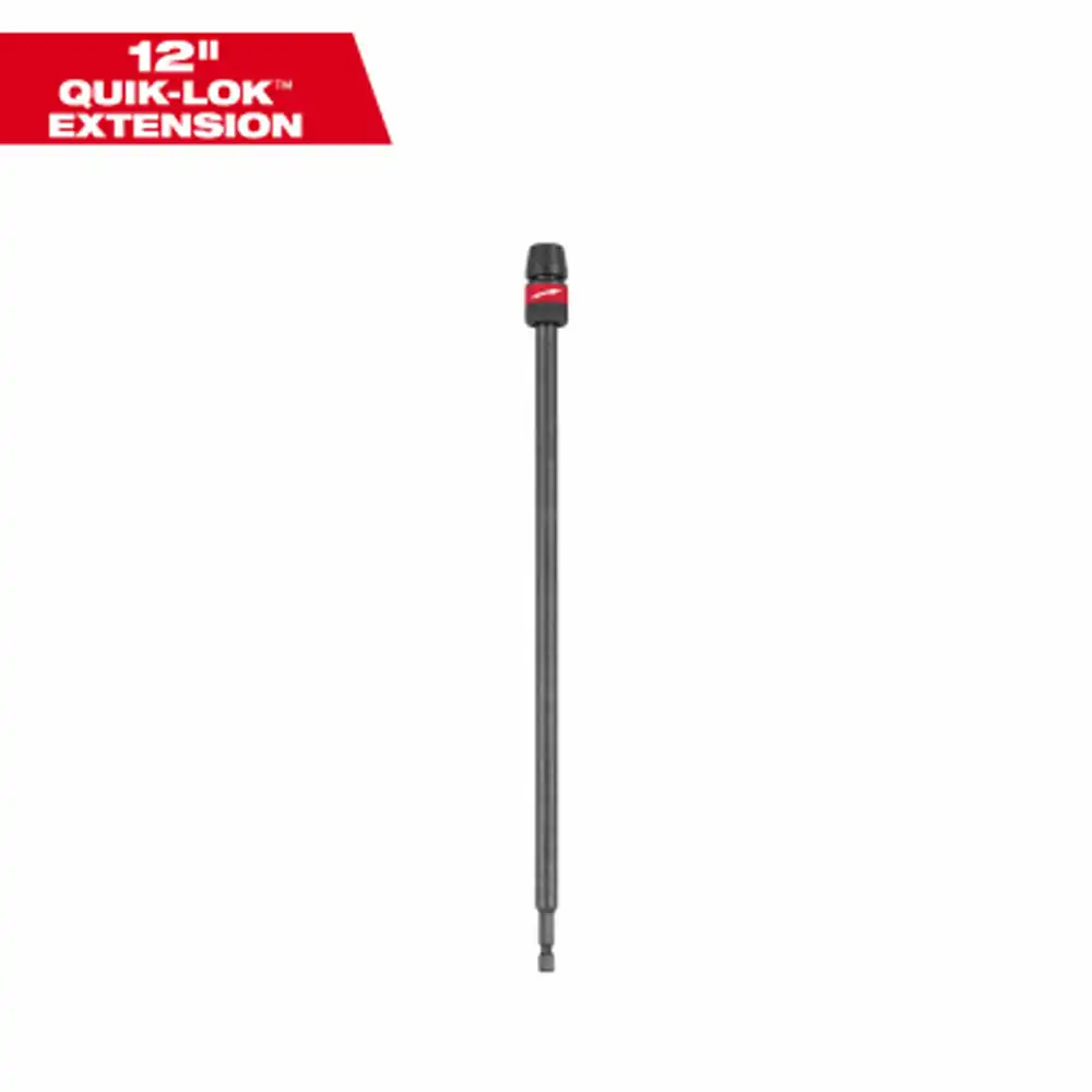 milwaukee quick lok drill bit extension 12 x 1/4"