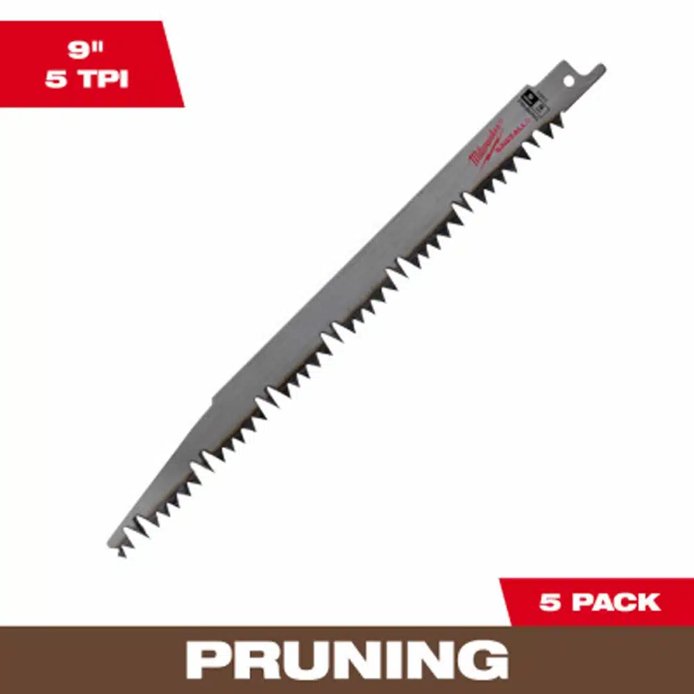 milwaukee sawzall reciprocating saw blades 5 pack