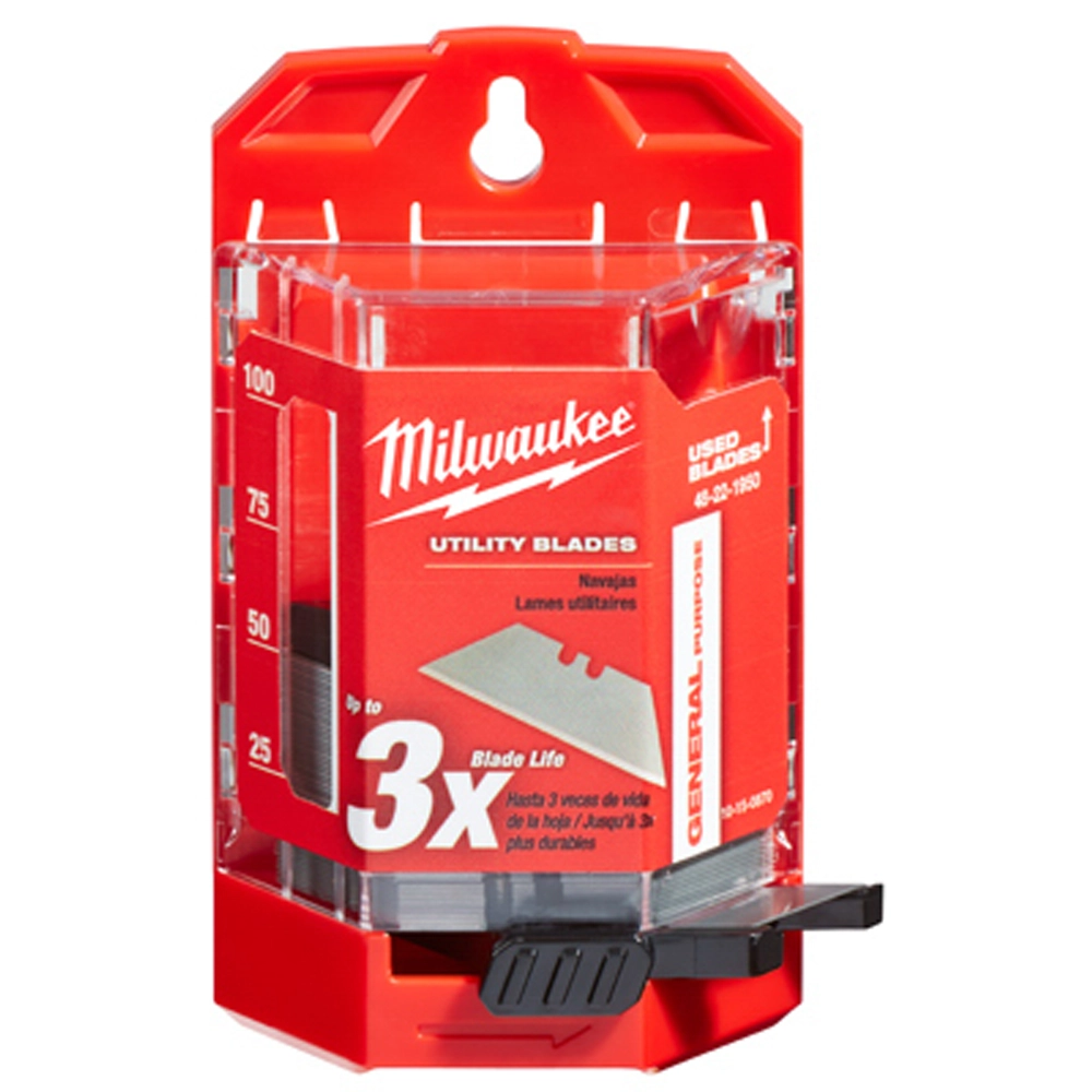 milwaukee utility blade 50 pack