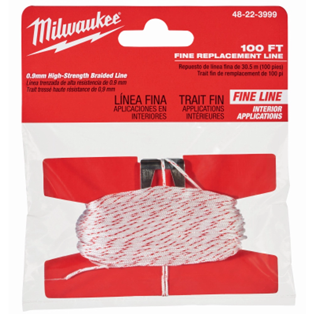 milwaukee reel line replacement 100'
