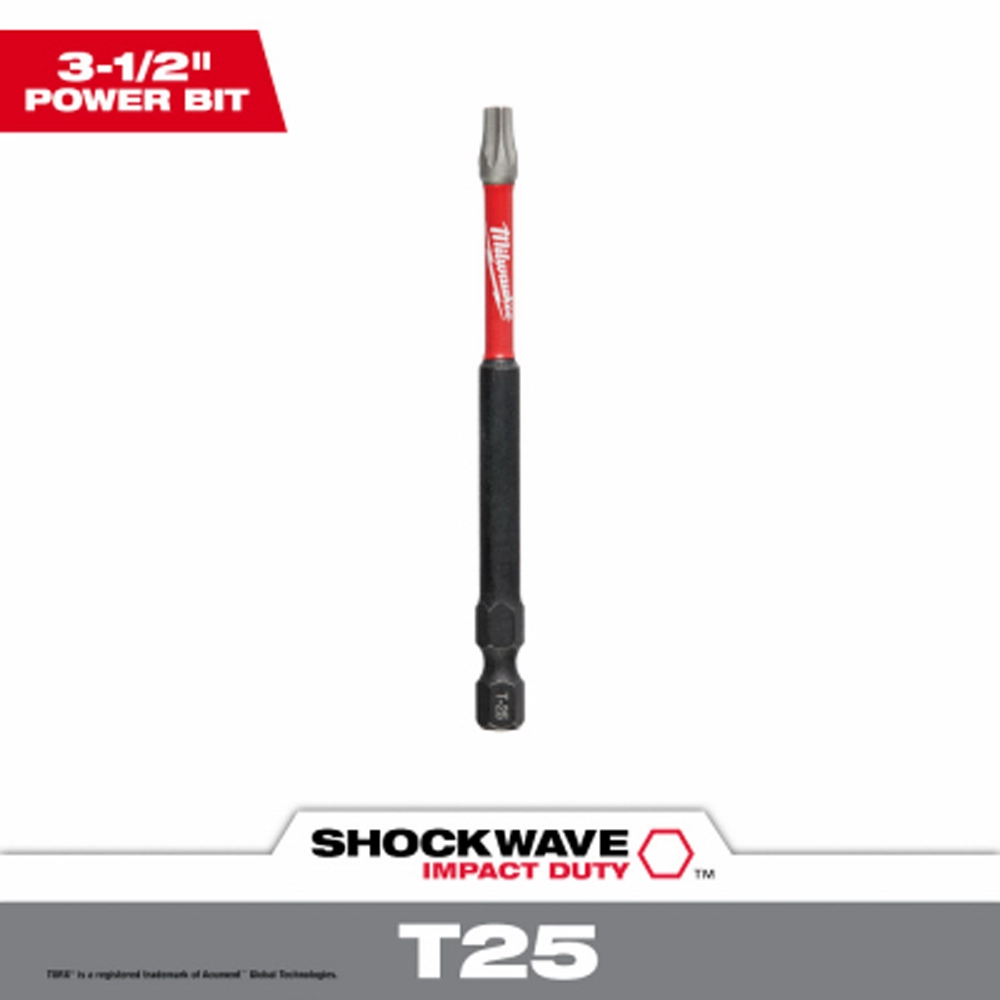 milwaukee impact bit 3-1/2"