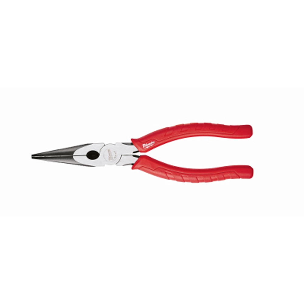 milwaukee long nose pliers 8 in
