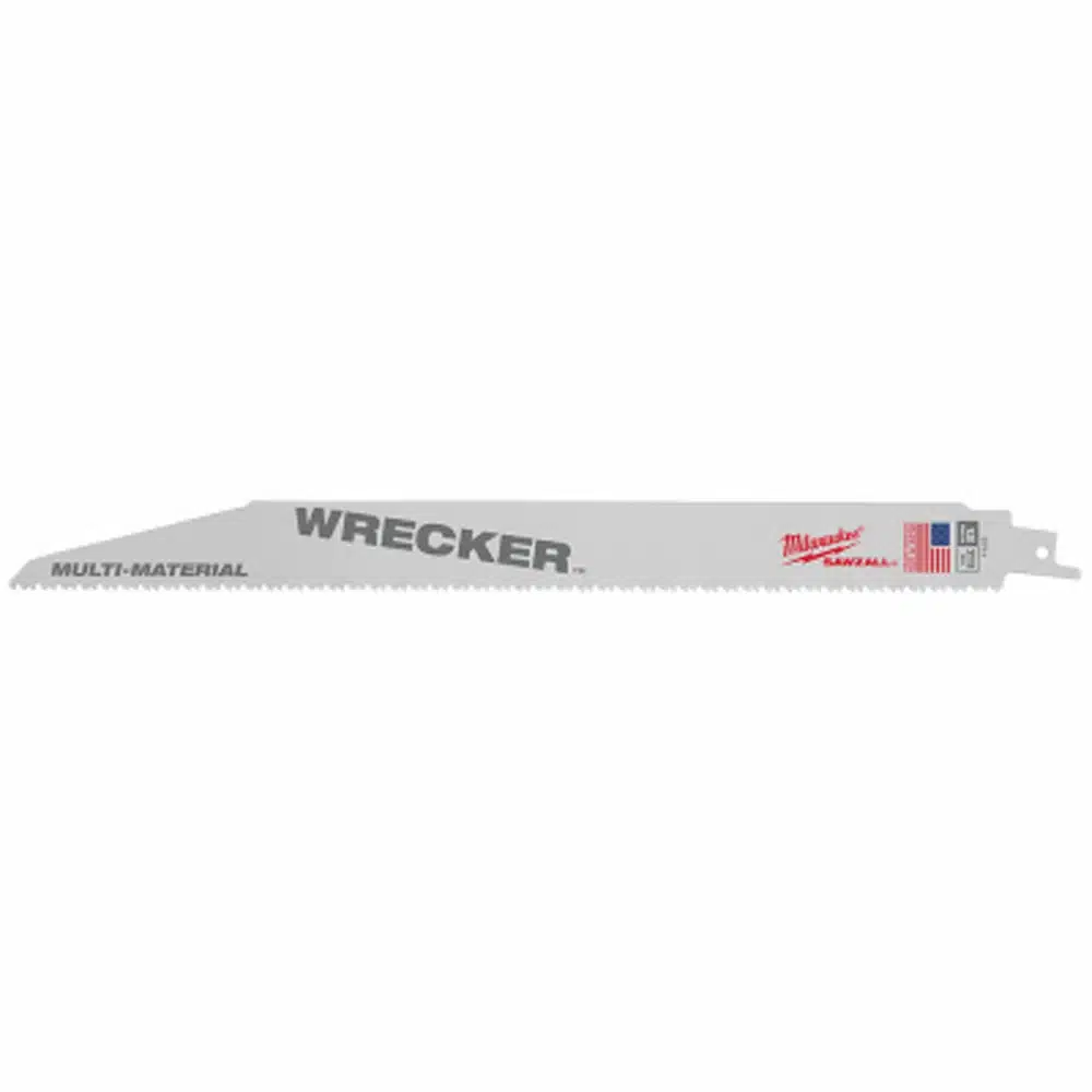 milwaukee reciprocating saw blades 5 pack 12 inch