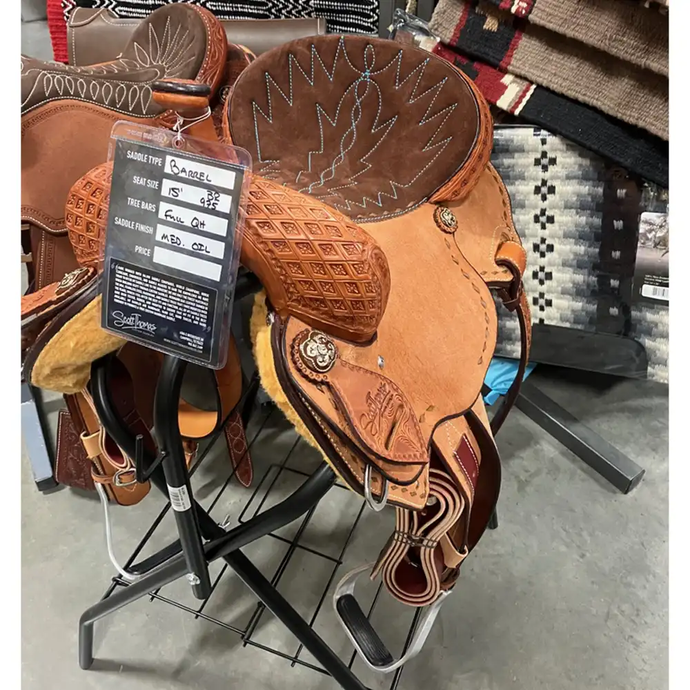 scott thomas 15" barrel saddle