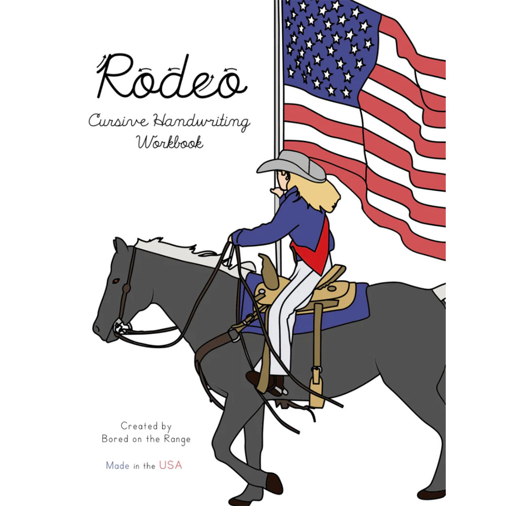 Rodeo cursive workbook.