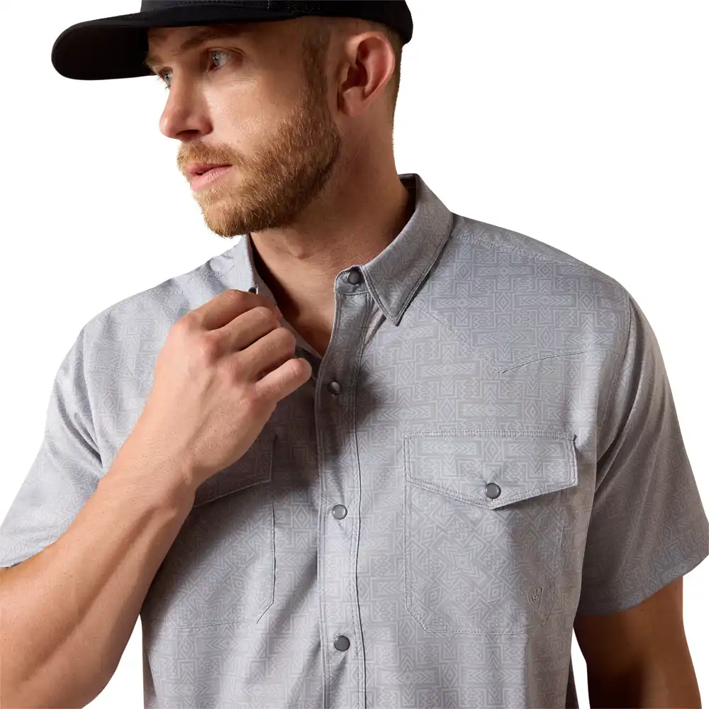 ariat men's short sleeve shirt