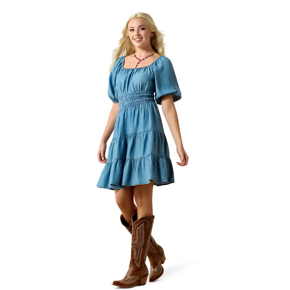ariat juliet dress indigo