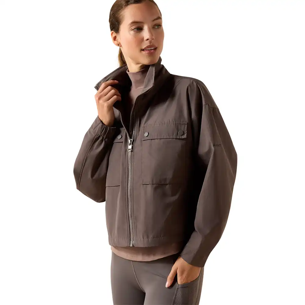 ariat women's zip jacket plum
